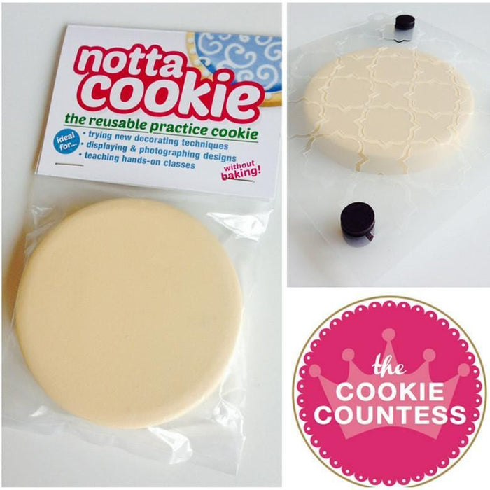 Notta Cookie Supplies Notta Cookie - Reusable Practice Cookie