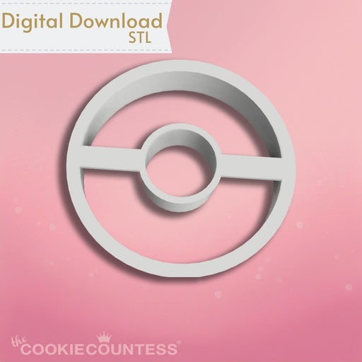 Old Fashioned Donut Cookie Cutter STL - The Cookie Countess
