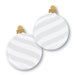 Ornament Backer with Round Capsules - Pack of 25 - The Cookie Countess