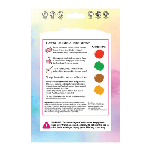 Paint Palettes 36 Pouch - Christmas - The Cookie Countess