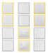 Parchment Texture Sheets - Bee Combo 1 (Set of 12 Sheets) - The Cookie Countess