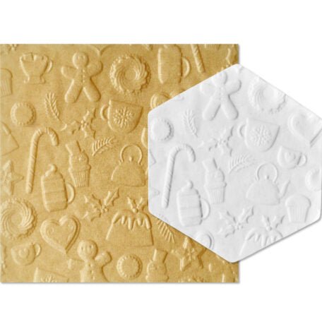 Parchment Texture Sheets - Christmas Baking - The Cookie Countess