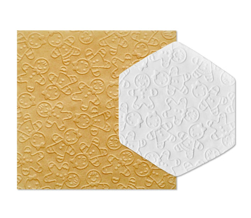 Parchment Texture Sheets - Christmas Gingerbread People - The Cookie Countess