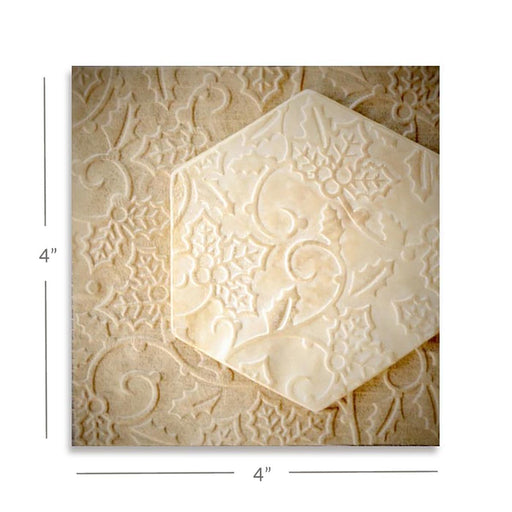 Parchment Texture Sheets - Holly Branches - The Cookie Countess