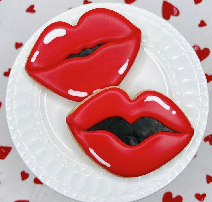 Lipstick Kiss Cookie Cutter 4 in B1508 | Bachelorette Lipstick Kiss Cookie Cutter 4 in B1508 | Bachelorette