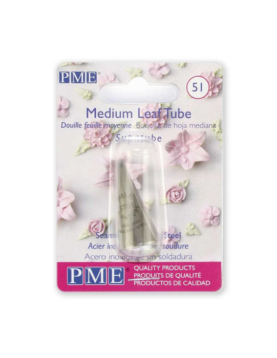 PME Piping Tips and Tubes PME Supatube Leaf Tip Medium #51