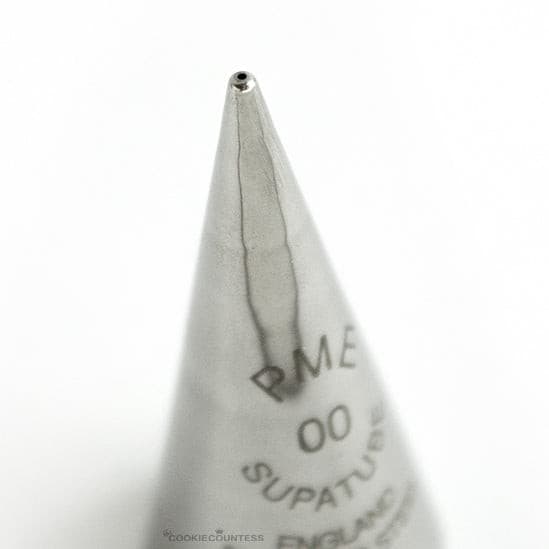 PME Seamless Stainless Steel Decorating Tip #56R - Right-Handed Petal Tip For Icing - View #4