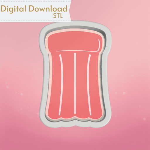 Pool Float Cookie Cutter STL - The Cookie Countess
