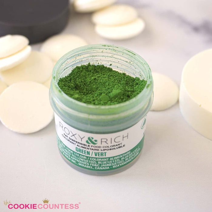 Powdered Food Color for Chocolate - Green 5g — The Cookie Countess