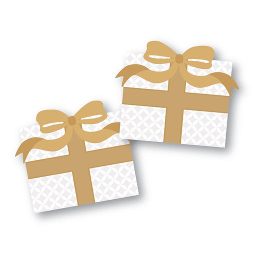 Present Backer with Rectangle Capsules - Pack of 25 - The Cookie Countess