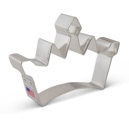 Crown Cookie Cutters 2-Pc Set Made in USA by Ann Clark Crown Cookie Cutters 2-Pc Set Made in USA by Ann Clark