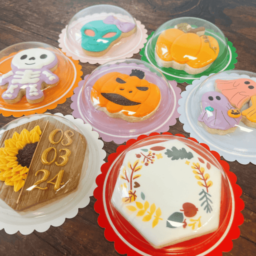 Round Scallop Backer - 5" - The Cookie Countess