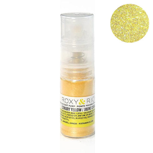 Roxy & Rich Sparkle Dust Hybrid Sparkle Pump - Canary Yellow 4g