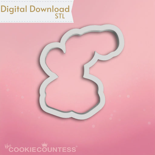Sad Tree Cookie Cutter STL - The Cookie Countess
