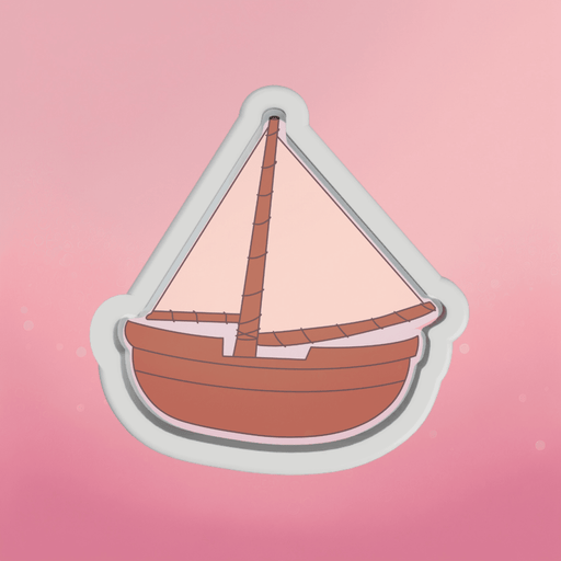 Sailboat Cookie Cutter - The Cookie Countess