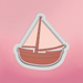 Sailboat Cookie Cutter - The Cookie Countess