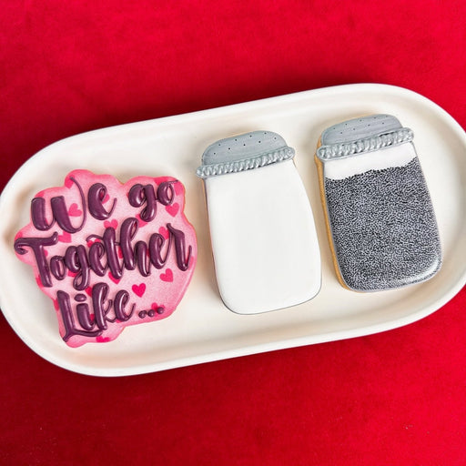 Salt/Pepper Shaker Cookie Cutter STL - The Cookie Countess