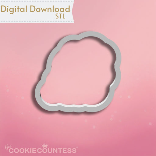 Santa Train Cookie Cutter STL - The Cookie Countess