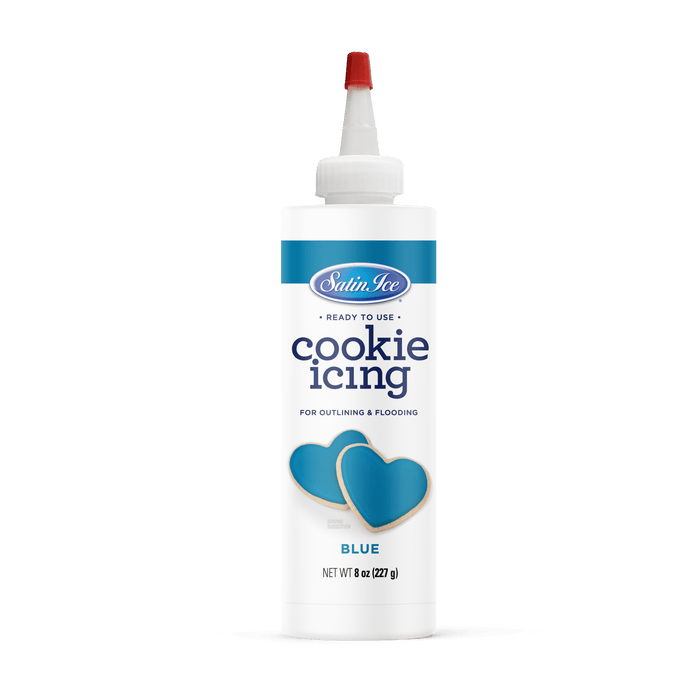 Satin Ice Cookie Icing Blue Cookie Icing