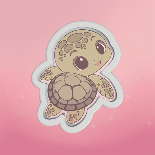 Sea Turtle Cookie Cutter - The Cookie Countess