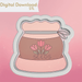 Seeds Sack Cookie Cutter STL - The Cookie Countess