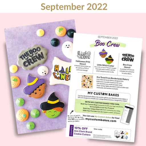 September 2022 Subscription Box - The Cookie Countess