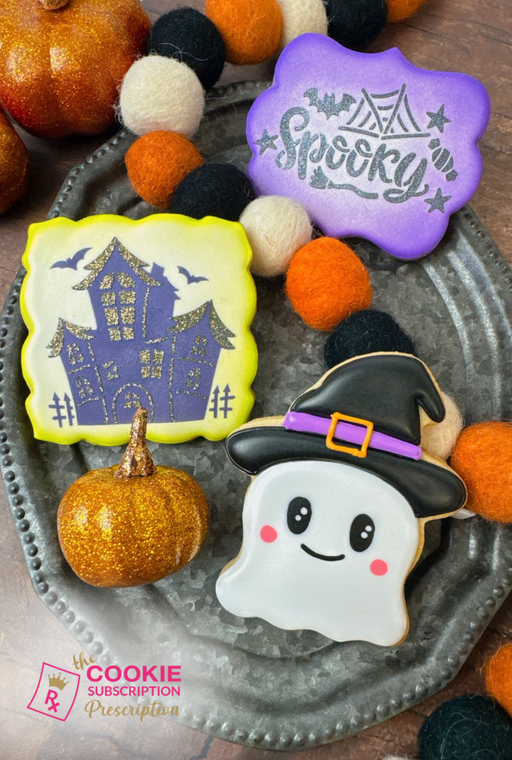 September 2025 Subscription Box "Happy Hauntings" - The Cookie Countess