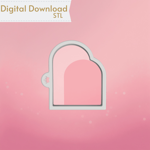 Small Double Arch Cookie Cutter STL - The Cookie Countess