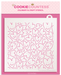 Smiling Hearts 2 Pc Stencil Set - The Cookie Countess