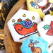 Smiling Sleigh PYO Stencil - The Cookie Countess