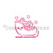 Smiling Sleigh PYO Stencil - The Cookie Countess