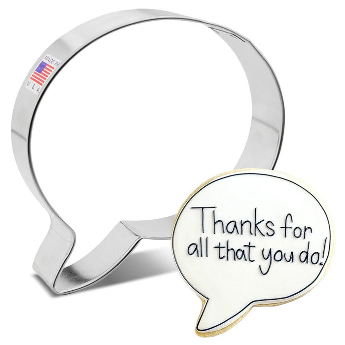 Ann Clark Speech Bubble Cookie Cutter - Thumbnail 5