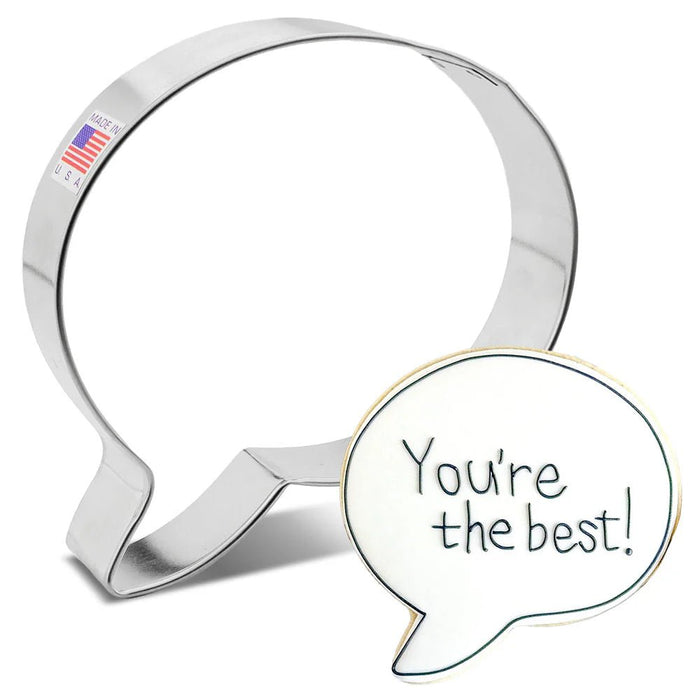 Ann Clark Speech Bubble Cookie Cutter - Thumbnail 3