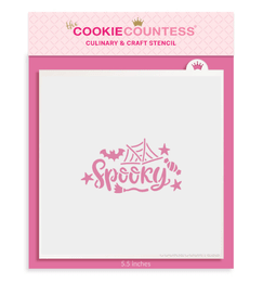 Spooky Stencil - The Cookie Countess