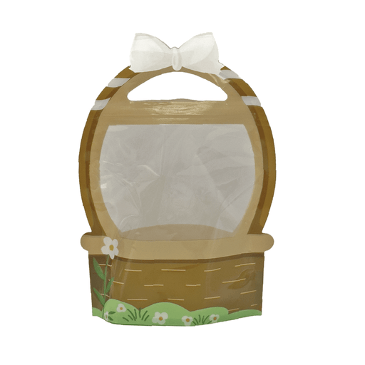 Spring Basket Cookie Bag Pack of 10 - The Cookie Countess