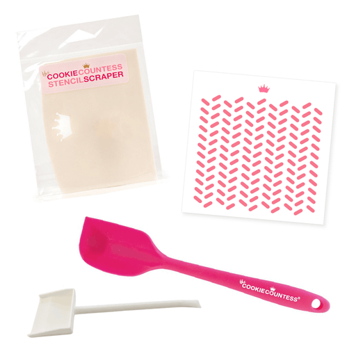 Sprinkle Stencil Tool Kit - The Cookie Countess