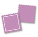 Square Scallop Backer and Capsules - Pack of 25 - The Cookie Countess