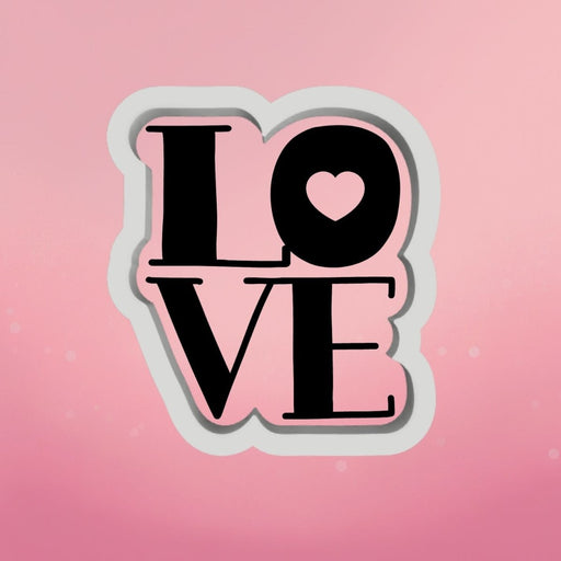 Squared LOVE Cookie Cutter - The Cookie Countess
