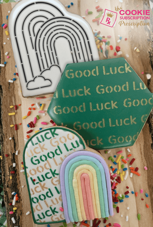 Subscription Box February 2025 " Luck & Rainbows" - The Cookie Countess