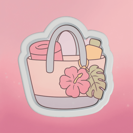 Summer Tote Bag Cookie Cutter - The Cookie Countess
