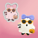 Sunglasses Ghost Cookie Cutter - The Cookie Countess