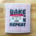 Swedish Dishcloths ( Pack of 5) Bake, Decorate, Clean Repeat - The Cookie Countess