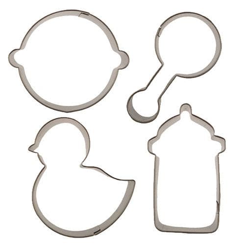 Mini Cookie Cutter Set- Baby — The Cookie Countess