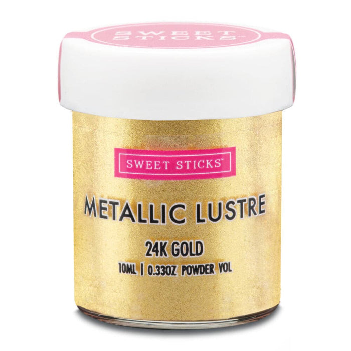 Sweet Sticks Decorating Dust Metallic Lustre Dust - 24 K Gold 4g