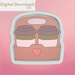 Take Out Cup Holder Cookie Cutter STL - The Cookie Countess