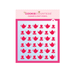Tea Cups Pattern Stencil - The Cookie Countess