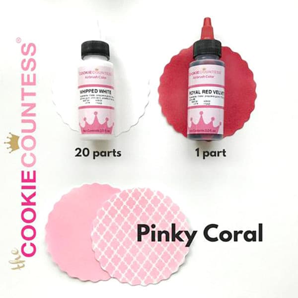 The Cookie Countess Airbrush Color Cookie Countess - Whipped White edible airbrush color 2oz