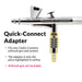 The Cookie Countess Airbrush System Quick-Connect Adapter Cookie Countess Single-action Airbrush Gun .4mm Nozzle