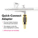 The Cookie Countess Airbrush System Quick-Connect Adapter Cookie Countess Single-action Airbrush Gun .5mm Nozzle