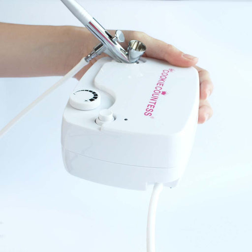 The Cookie Countess Airbrush System Royale White Airbrush System ( Retired Closout price!)